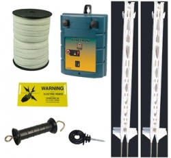 12v Plus Starter Kit with CP450 - 2 power settings - for challenging animals - standard or tall posts